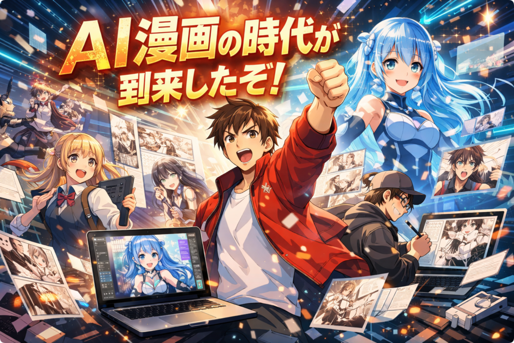 AI漫画の新時代へ
